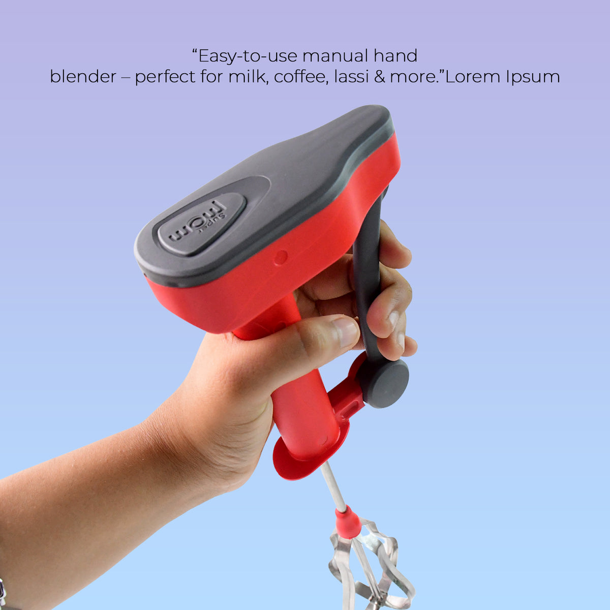 Supermom Multi-function Power Blender For Beating Liquidizing And Churning