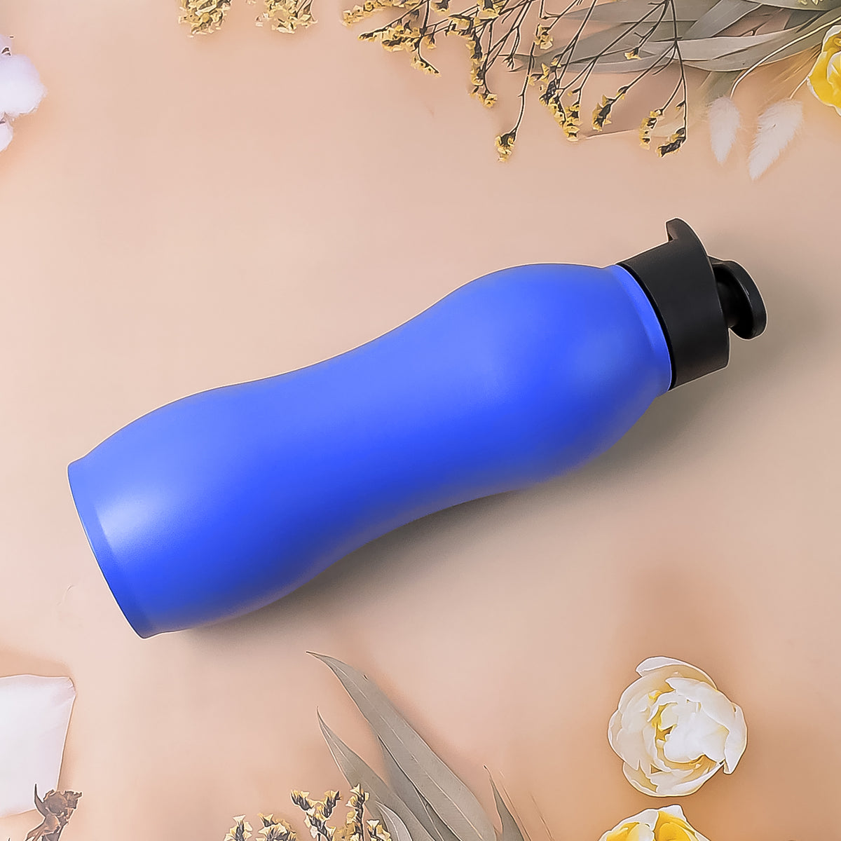 Stainless Steel Water Bottle (1000ml  Mix Colour  1 Pc  Matte)