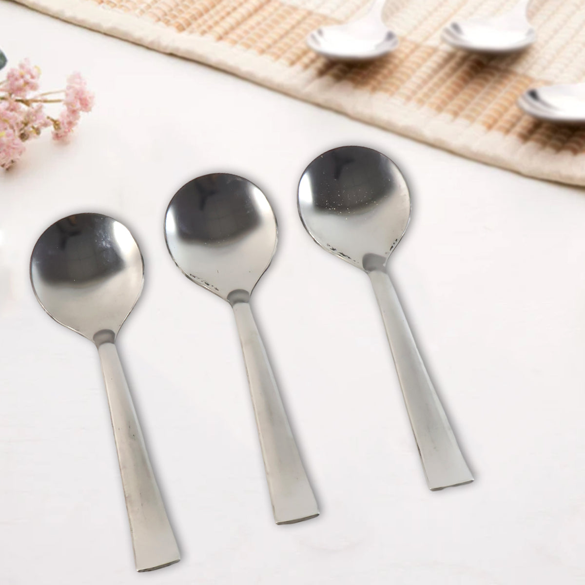 Everyday Dining Spoons - (3 Pc  Set)