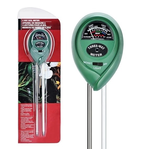 3-in-1 Solar Soil Tester (Pack of 2)