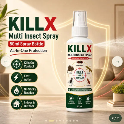 Killx Multi Insect Spray (Buy 1 Get 2 Free)