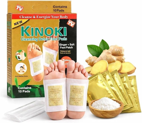 Ayurvedic Detox Foot Pads Buy 1 Get 1 Free 100% Herbal & Gentle Ingredient ( Pack of 20 )