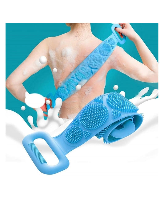 Silicone Bath Scrubber Double Side (Pack of 1).