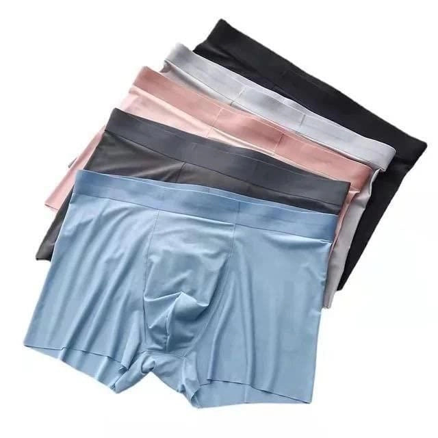 Men's Ice Silk Briefs Boxers (Pack of 2)