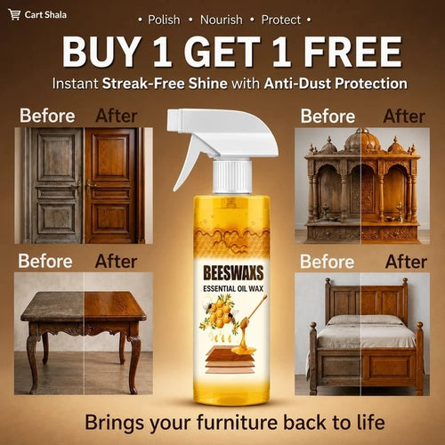 Beeswax Wood Polish Spray Natural Bees Wax Furniture Polish (Buy 1 Get 1 Free)