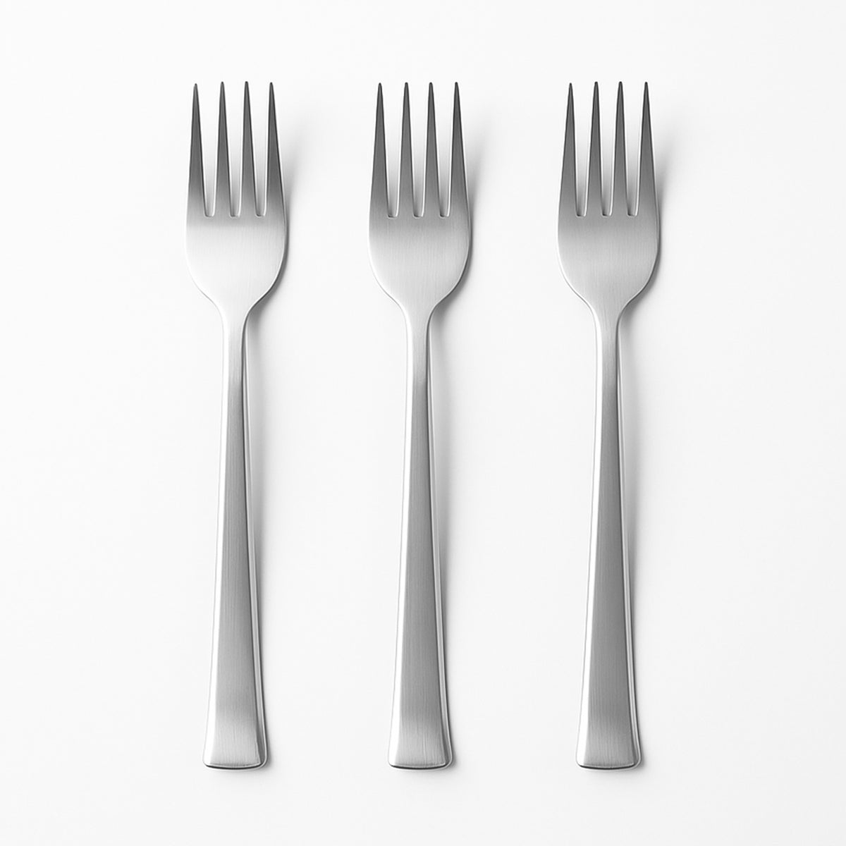Premium Stainless Steel Dinner Fork - (3 Pc  Set)